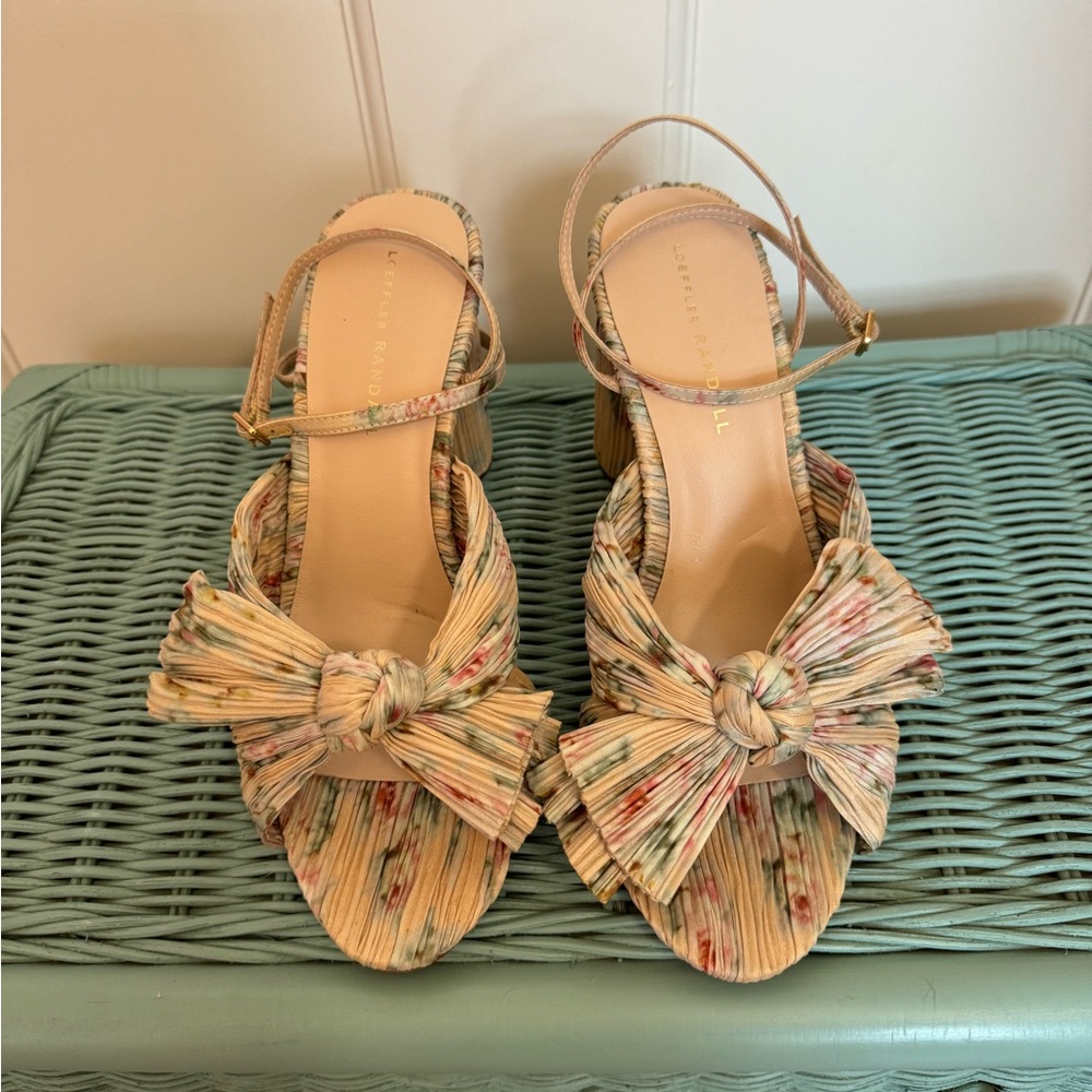 Loeffler Randall Camellia Bow Heel